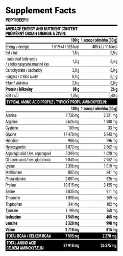 Extrifit PeptiBeef Protein 2000 g