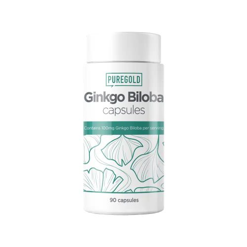 Pure Gold Ginkgo Biloba étrend-kiegészítő formula - 90 kapszula