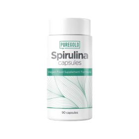   Pure Gold Spirulina étrend-kiegészítő kapszula - 90 kapszula (utolsó 1 db készleten)