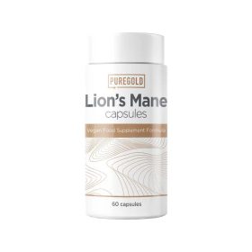   Pure Gold Lion's Mane étrend-kiegészítő formula - 60 kapszula