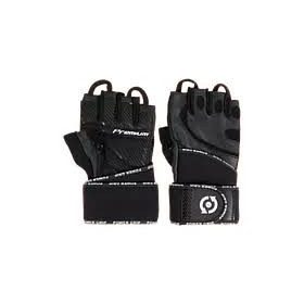   Scitec Nutrition MADMAX csuklószorítós bőr edzőkesztyű (pár)