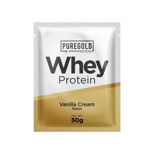 Pure Gold Whey Protein fehérjepor - 30g (1 adag) - vanília