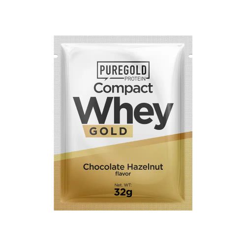 Pure Gold Compact Whey Gold fehérjepor - 32g (1 adag) - Chocolate Hazelnut