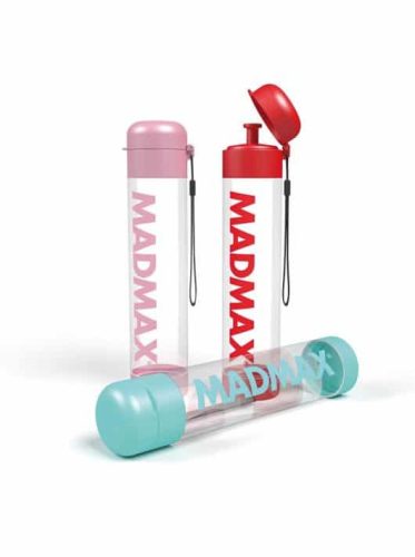 MADMAX Tritan Water Bottle red / blue-green / pink - 720ml - piros