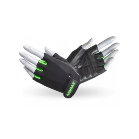 MADMAX Rainbow Fitness kesztyû - black/neon green - XS