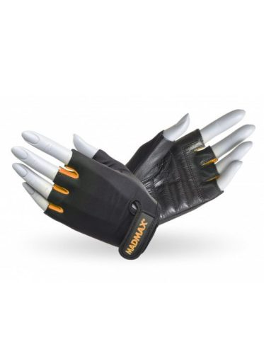 MADMAX Rainbow Fitness kesztyû -  black/orange - S