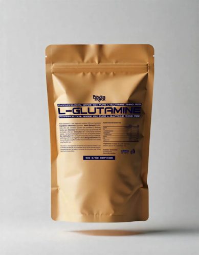 Power Track L-glutamine 500 g  - natúr
