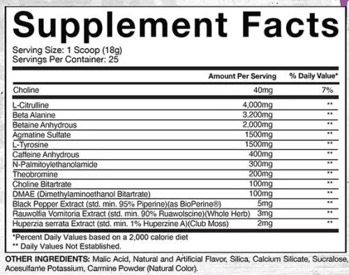 GASPARI NUTRITION SuperPump Agression 450g - Gangsta Grape