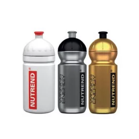 Nutrend Sport Bottle kulacs 500 ml - Balck/Metal