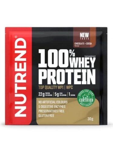 Nutrend 100% Whey Protein 30g - Vanilla
