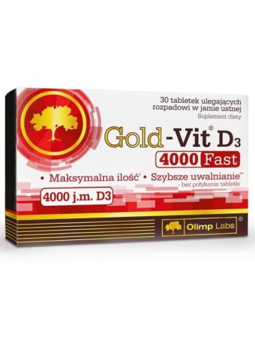 Olimp Labs Gold-Vit D3 4000 FAST - 30 tabletta