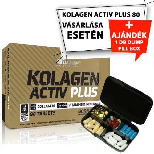 Olimp KOLAGEN ACTIV PLUS SE - 80 rágótabletta