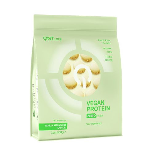QNT Vegan Protein - 500g - Vanilla-Macaron