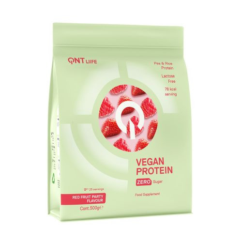 QNT Vegan Protein - 500g - Red Fruits Party