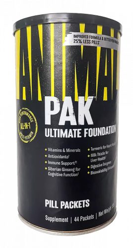 Animal Pak Ultimate Foundation (44 pak.)