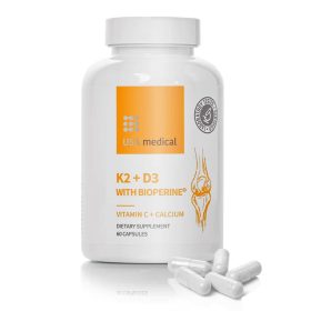   USA medical - K2+D3 kapszula C-vitaminnal és Bioperine® feketebors kivonattal 60 db