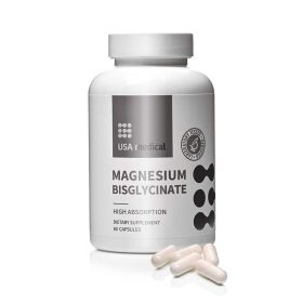   USA medical - Magnézium biszglicinát kapszula MAGNESIUM BISGLYCINATE 60 db