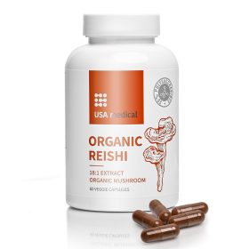   USA medical - Pecsétviaszgomba kapszula acerola kivonattal ORGANIC REISHI 60 db