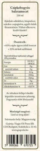 Grapoila Balzsamecet -  csipkebogyós 250 g