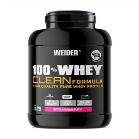 Weider Nutrition 100% Whey Clean fehérjepor 2000g - eper